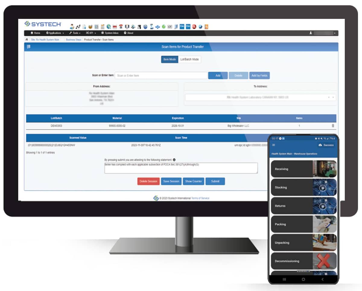 Serialisierung Stammdaten Anbindung von Handelspartnern Compliance Nacharbeit Ausnahmemanagement Mobile Schnittstelle